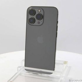 〔中古〕Apple(アップル) iPhone13 Pro 256GB グラファイト MLUN3J／A SIMフリー〔258-ud〕