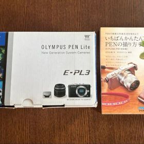 OLYMPUS PEN Lite E-PL3 本体 レンズキット 撮り方本付き