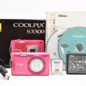 ニコン COOLPIX S3300 コンパクトデジタルカメラ ピンク Nikon