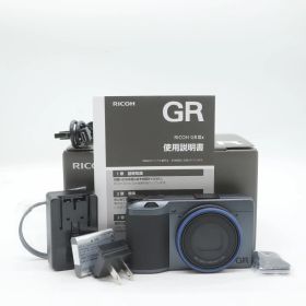 【シャッター回数969回】■ほぼ新品■ RICOH リコー RICOH GR IIIx Urban Edition メタリックグレー デジタルカメラ ネイビー