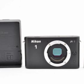 超美品 ニコン 1 J1 ミラーレスデジタルカメラボディ ブラック Nikon