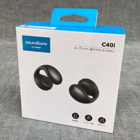 サウンドコアオープンイヤー型ワイヤレスイヤホンC40i soundcore 動作確認・清掃初期化済