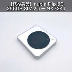 【概ね美品】nubia Flip 5G 256GB SIMフリー NX724J