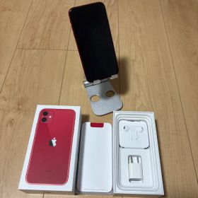 iPhone11 124GB レッド 付属品あり