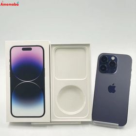 iPhone14 Pro 128GB ディープパープル MQ0F3J/A SoftBank版SIMフ