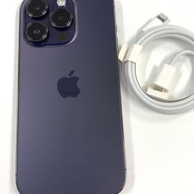 電池85% SIMフリー iPhone 14 Pro 128GB ディープパープル