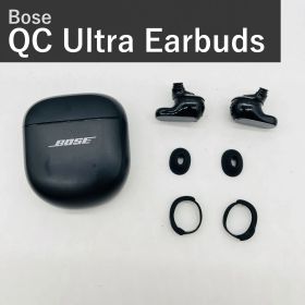 Bose QuietComfort Ultra Earbuds ボーズ 882826-0010 ブラック 完全ワイヤレスイヤホン ノイズキャンセリング Bluetooth 空間オーディオ マイク付 急速充電 IPX4 国内正規品