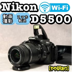 Nikon D5500 ❤️動作確認済 スマホ転送 ニコン デジタル一眼レフカメラ