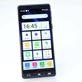【液晶美品】SIMロック解除済 SoftBank シンプルスマホ5 A001SH