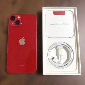 【箱あり】iPhone13 本体 128GB SIMフリー レッド 赤 箱付