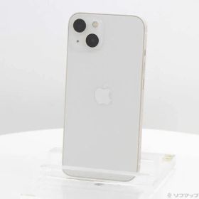 ソフマップ 〔中古品〕 iPhone13 128GB スターライト MLND3J／A SIMフリー【297】