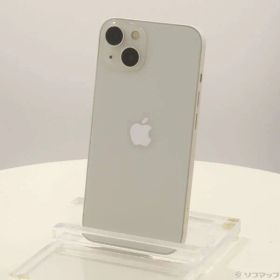 ソフマップ 〔中古品〕 iPhone13 128GB スターライト MLND3J／A SIMフリー【349】
