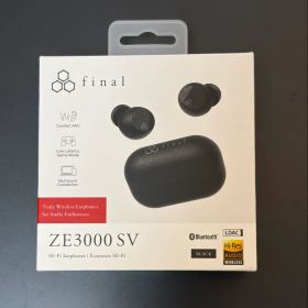 final ZE3000 SV ワイヤレスイヤホン ブラック
