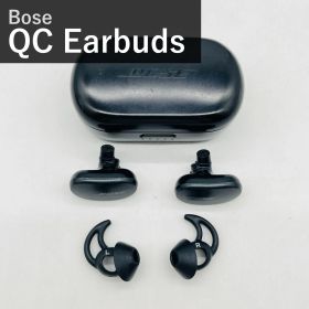 Bose ボーズ QuietComfort Earbuds トリプルブラック 完全ワイヤレスイヤホン ノイズキャンセリング Bluetooth5.1 マイク付 IPX4防滴 タッチ操作 Qiワイヤレス充電対応 純正 国内正規品