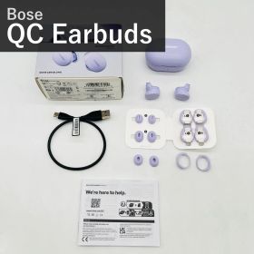 BOSE ボーズ QuietComfort Earbuds ワイヤレスイヤホン 888507-0300 チルドライラック 紫 ノイズキャンセリング Bluetooth5.3 IPX4 防滴 マルチポイント 急速充電 純正