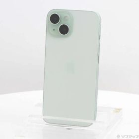 ソフマップ 〔中古品〕 iPhone15 128GB グリーン MTMM3J／A SIMフリー【349】