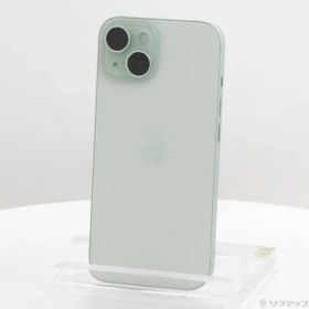 ソフマップ 〔中古品〕 iPhone15 128GB グリーン MTMM3J／A SIMフリー【198】