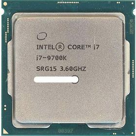 爆買【中古】Core i7 9700K 3.6GHz LGA1151 95W SRG15