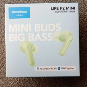 ジャンク品 soundcore Life P2 Mini ワイヤレスイヤフォン