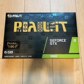 Palit GeForce GTX 1660 DUAL OC 6GB 動作確認済