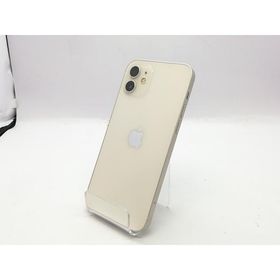【中古】Apple au 【SIMロック解除済み】 iPhone 12 64GB ホワイト MGHP3J/A【立川フロム中武】保証期間１ヶ月【ランクC】