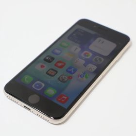 iPhone SE3 MMYD3J/A A2782 64GB スターライト SIMフリー BAT97% au判定〇 アクティベーションロックOFF 美品 Apple アップル
