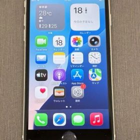iPhoneSE 第3世代 64GB ホワイト softbank -AT33-