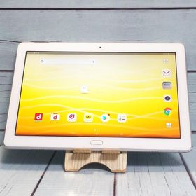 docomo dtab d-01K シルバー 本体 白ロム SIMロック解除済み SIMフリー B013123