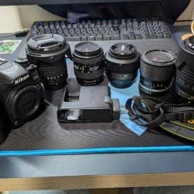 Nikon D7500 デジタル一眼レフ ＋レンズ5本（ジャンク含む）