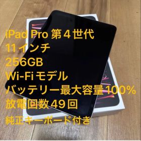 iPad Pro 第4世代 11インチ 256GB Wi-Fiモデル