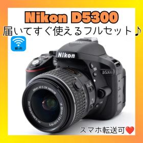 美品❤️届いてすぐ使える❤️Nikon D5300❤️スマホ転送セット❤️