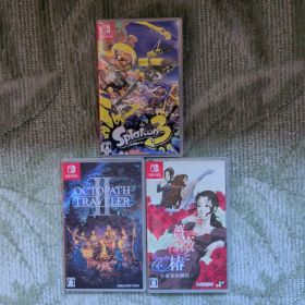 Splatoon 3 薔薇と椿 オクトラ2 Switch ソフト 3本セット