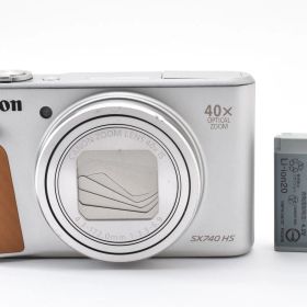 ★動作絶好調!!★ Canon キャノン PowerShot SX740 HS PC2352 シルバー パワーショット コンパクトデジタルカメラ ＃4658