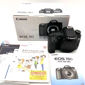 Canon キャノン EOS 70D(W) ボディのみ デジタルカメラ