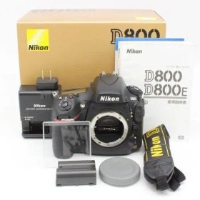 ショット数10,181！元箱付き！■ほぼ新品■Nikon D800
