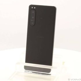 〔中古〕SONY(ソニー) Xperia 5 IV 128GB ブラック SOG09 au SIMフリー〔349-ud〕
