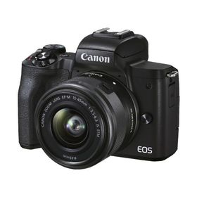 EOS Kiss M2 ダブルズームキット [ブラック],ミラーレス, APS-C 22.3mm×14.9mm CMOS