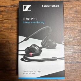 新品未開封 SENNHEISER IE100 PRO 有線 ブラック 国内正規品