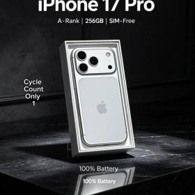 iPhone 17 Pro 256シルバー｜物理SIM対応｜SIMフリー100％