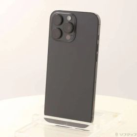 ソフマップ 〔中古品〕 iPhone16 Pro Max 256GB ブラックチタニウム MYWG3J／A SIMフリー【377】