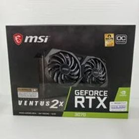 中古 MSI GeForce RTX 3070 VENTUS 2X OC (RTX3070 8G) 143902 状態： B:良品