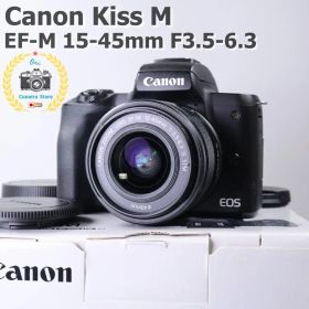 ☆完動品☆Canon EOS Kiss M EF-M 15-45mm ＃723