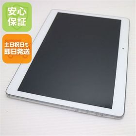 安心保証 美品 d-01H HUAWEI dtab シルバー 本体 白ロム