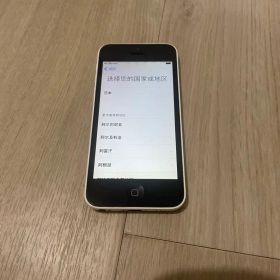 Apple iPhone 5c ホワイト 本体