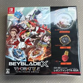 BEYBLADE X エボバトル レオンファング T4-60A レッドVer.