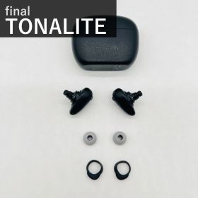 【VGP2026金賞】final ファイナル TONALITE トナリテ FI-TODPLTW 完全ワイヤレスイヤホン ブラック ノイズキャンセリング 外音取り込み Bluetooth6.0 マルチポイント 最大9時間再生