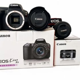 Canon EOS Kiss X9 50mm単焦点付 動作品Wi-Fi接続確認済