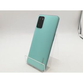 【中古】Oppo 楽天モバイル 【SIMフリー】 OPPO A55s 5G グリーン 4GB 64GB CPH2309【柏】保証期間１ヶ月【ランクB】