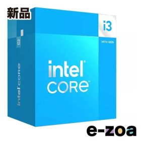 intel インテル Corei3-14100 第14世代CPU LGA1700 4コア8スレッド ベースクロック3.5GHz BX8071514100 (2586124)