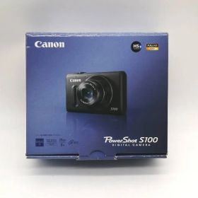 新品！Canon デジタルカメラ PowerShot S100 ブラック PSS100(BK…T液晶カラーモニター N